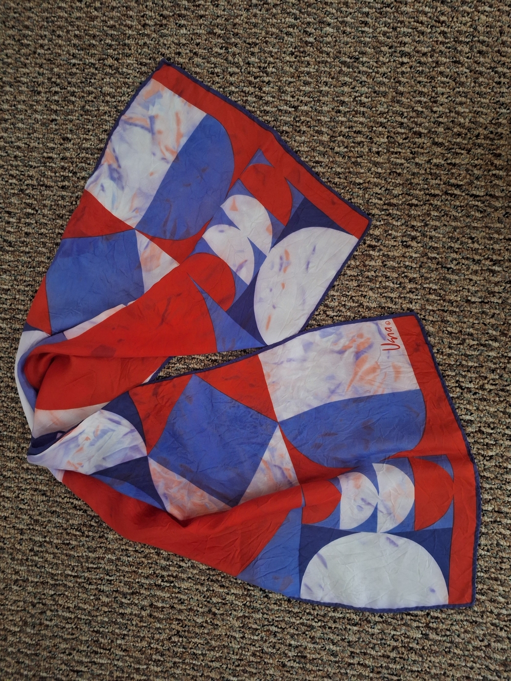 Vintage Vera Neumann Silk Scarf